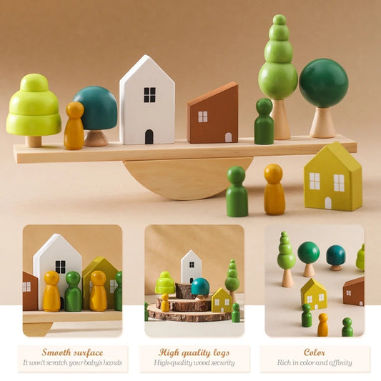 Montessori Sensory wooden Toy